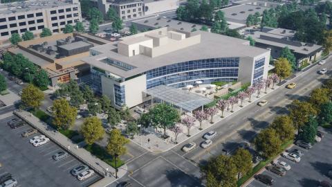 Rendering of the proposed medical office building at 758-766 Fair Oaks Avenue