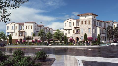 Rendering of the Villas at Friendly Hills