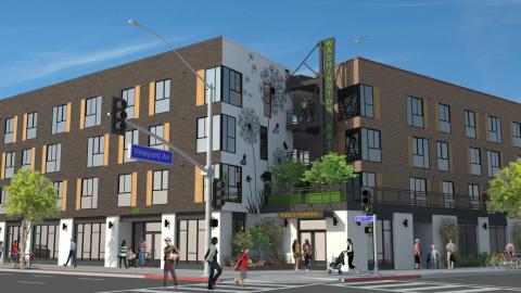 Rendering of 4601 Washington Boulevard