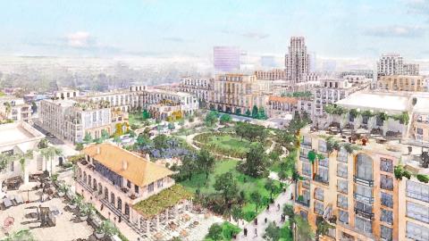 Rendering of the Related California Bristol Street project