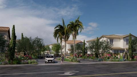 Rendering of the Mission Villas
