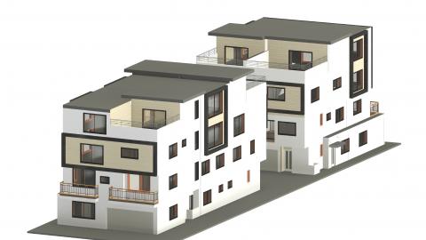 Rendering of 316 San Pascual Avenue small lot homes