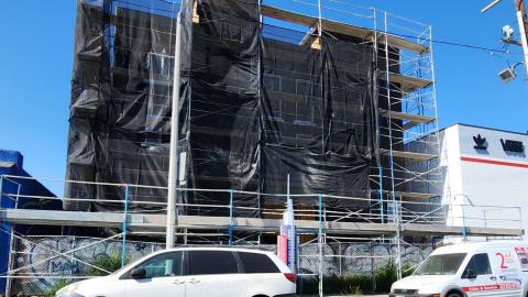Construction at 3217 S Central Avenue