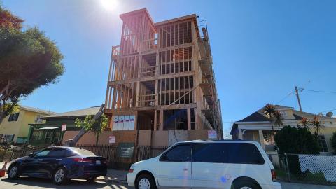 Construction at 1120 E 25th Street