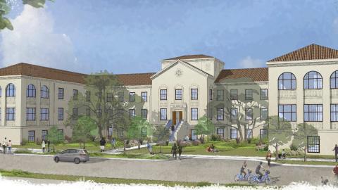 Illustration of VA Building 207