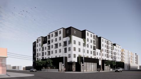 Rendering of 3501 S Crenshaw Boulevard