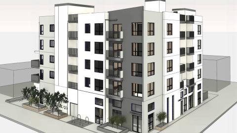 Rendering of 1451 W. Florence Avenue