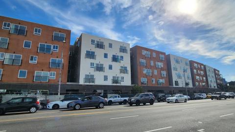 View of 4242 Crenshaw looking southeast