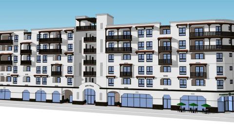 Rendering of 6055 W. Pico Boulevard