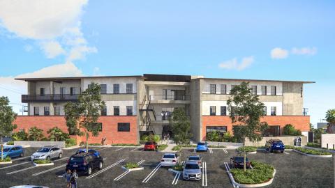 Rendering of 5880 W. Adams Boulevard