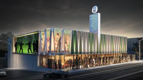 Rendering of The Shakespeare Center of Los Angeles