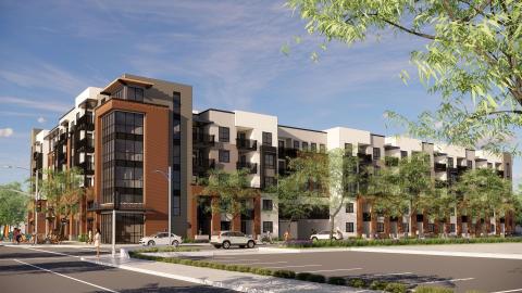 Rendering of Highland Village