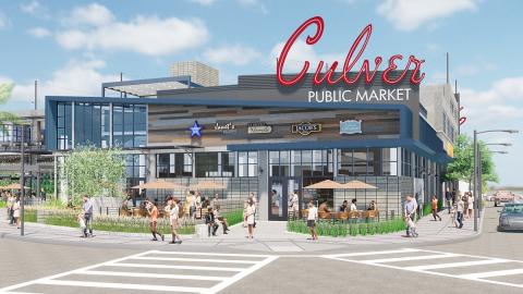 Rendering of the Culver Public Market