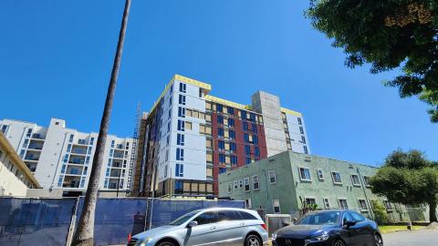 Construction at 1657 N. Western Avenue