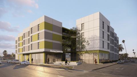 Rendering of Domus Ambrosia
