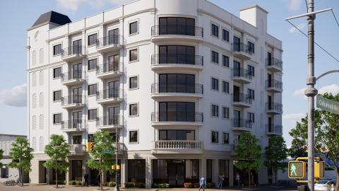 Rendering of 361 N. La Brea Avenue