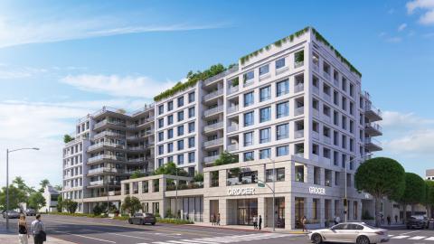 Rendering of 9467 W. Olmypic Boulevard