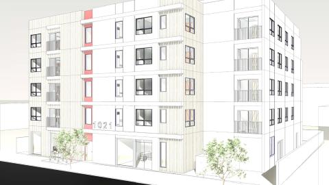 Rendering of 1021 W. Florence Avenue