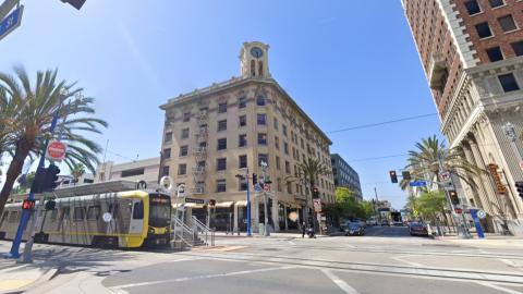 Exterior of the First National Bank building