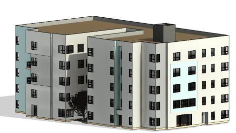 Rendering of 4600 E. Olympic Boulevard