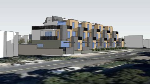 Rendering of 1301 N. Pacific Avenue