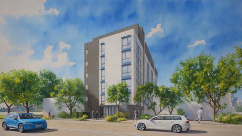 Rendering of 1747 Stoner Avenue