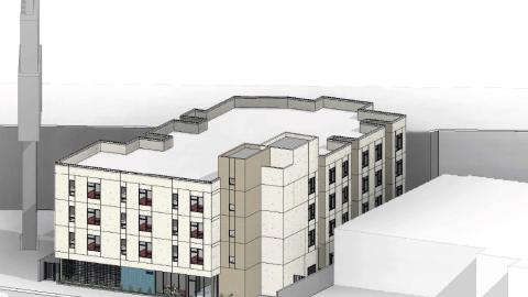 Rendering of 3833 S. Grand Avenue