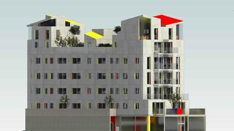 Rendering of 4620 Hollywood Boulevard