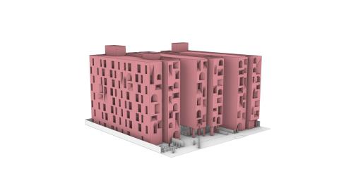 Rendering of 7770 Hollywood Boulevard