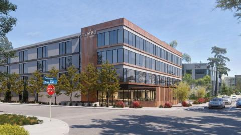 Rendering of The Tempo by Hilton in Arcadia