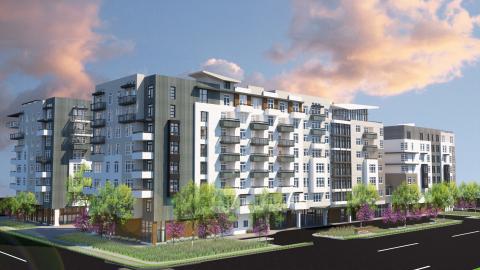 Rendering of The James