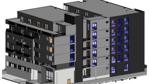 Rendering of 5430 Virginia Ave.