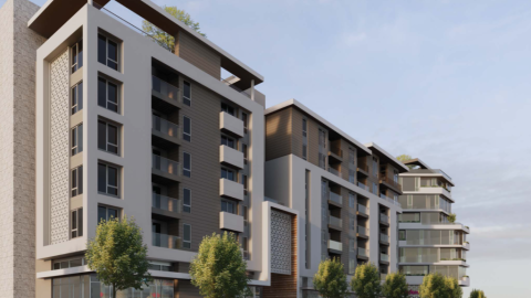 Rendering of 6330 N. Variel Ave looking southeast