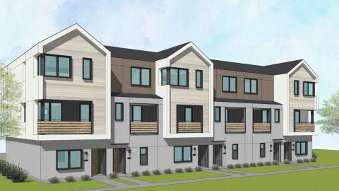 Rendering of 1407-1455 Crenshaw Boulevard
