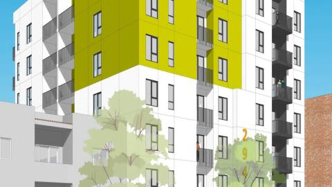 Rendering of 2941 W. 8th Street