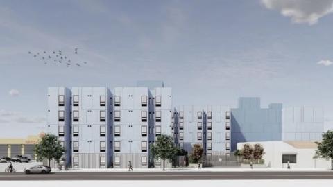 Rendering of 4031 S. Vermont Avenue