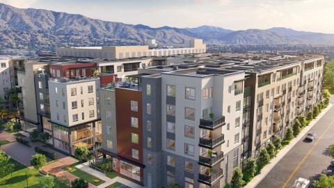 Rendering of Solana at Duarte Station