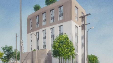 Rendering of 4127 E. Supreme Court