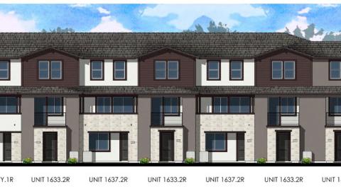 Elevation plan for Keystone Lanes redevelopment