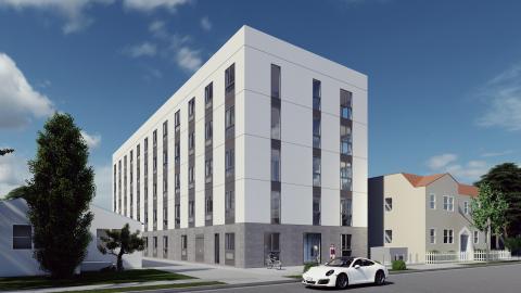 Rendering of 1018 N. Ardmore Ave.