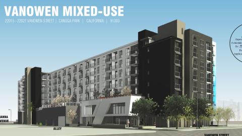 Rendering of 22015 Vanowen Street