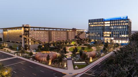 View of Hope Plaza looking southeast