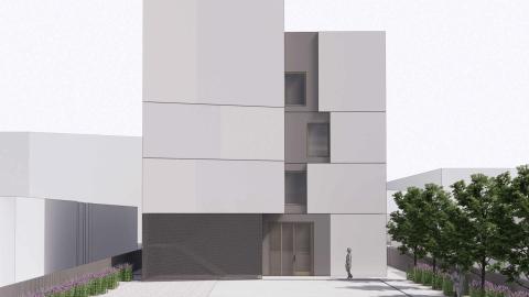 Rendering of 6144 N. Hazelhurts Pl.