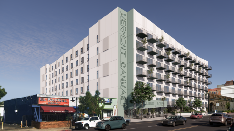 Rendering of 1141 N. Vermont Avenue