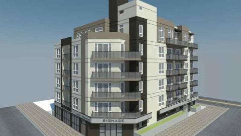 Rendering of 12444 W. Pico Boulevard