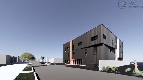 Rendering of 3602-3604 Crawford Street