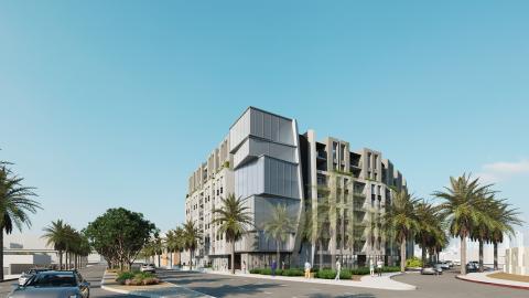Rendering of 1723 Cloverfield Boulevard