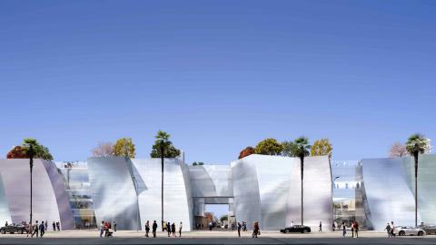 Elevation for proposed Louis Vuitton flagship store