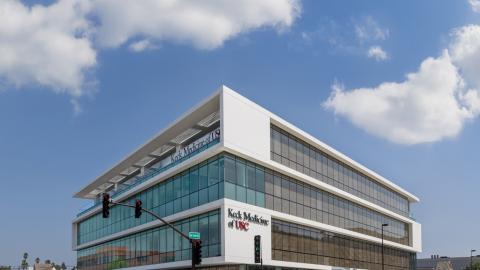 Exterior of new medical offices
