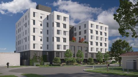 Rendering of 9033 Ramsgate Avenue